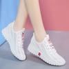 Summer Korean Mesh Comfortable Women Shoes Breathable Hollow Sports Walking Sneakers Casual Flat Ladies Mesh Shoes