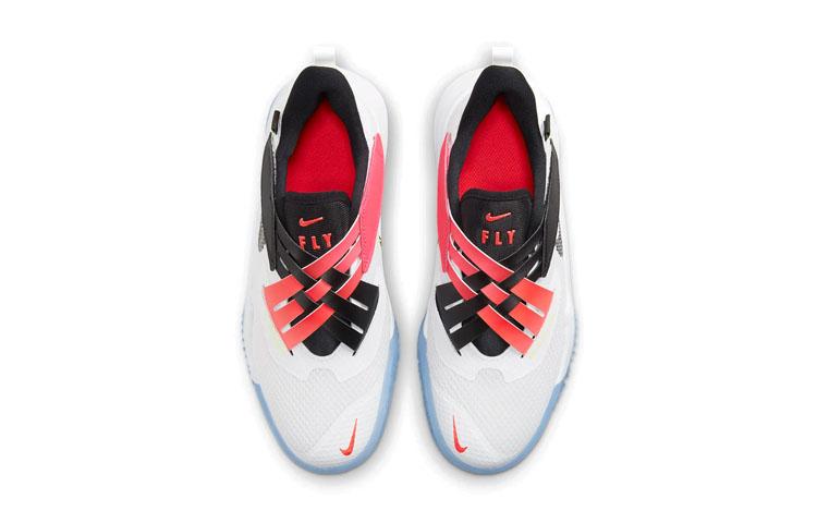 Nike Детские баскетбольные кроссовки Nike Zoom Flight 2, износостойкие, дышащие, низкие, сто розово-черные DB6708-100