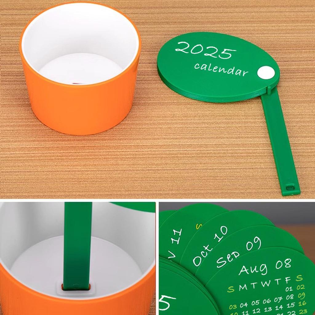 2026 Цветочный настольный календарь держатель для ручек с подставкой, настольный календарь креативное украшение, украшение для дома настольный календарь