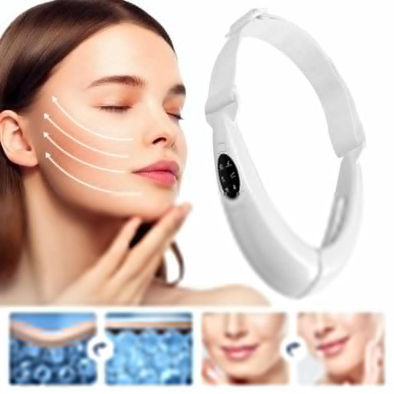 Hailicare V-Face Lifting Beauty Device EMS для похудения лица V-образный красный/синий светотерапевтический массажер для лица инструмент для удаления двойного подбородка