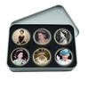 Queen Elizabeth commemorative coins, 10 pieces, Elizabeth commemorative coins for various age groups, family collection
