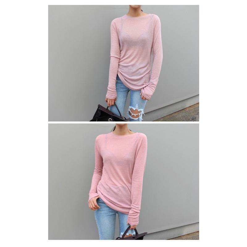 Casual and Comfortable Long Sleeved T-shirt Top for Women