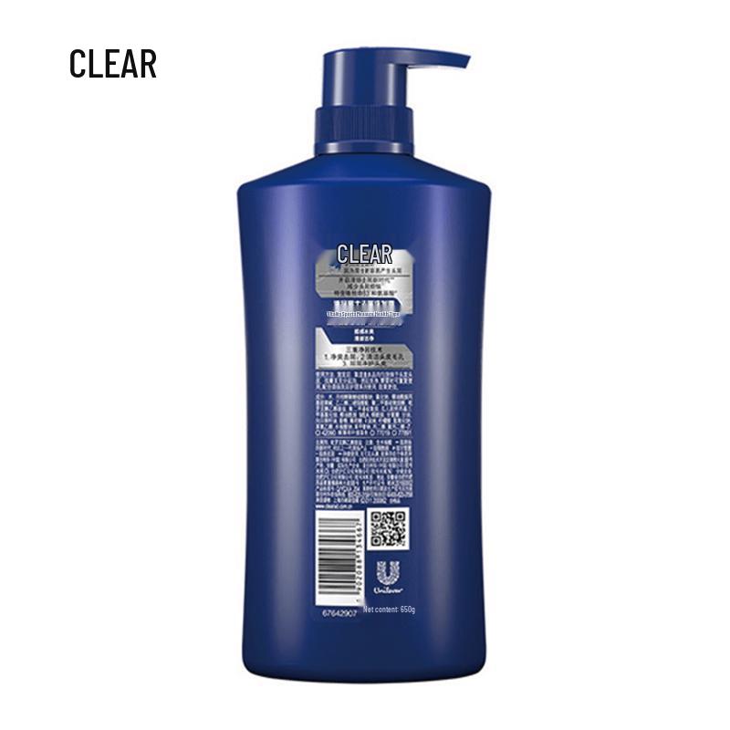 Clear Men Cool Sport Ментол Шампунь против перхоти 650г