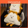 Toast Bear Plush Toy Back Cushion Stuffed Doll Bedrooms Decoration Kids Gifts