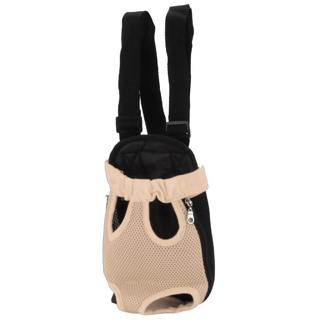 Pet Chest Backpack Breathable Portable Pet Front Cat Dog Carrier Backpack for Hiking Travel Bike Motorcycle