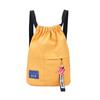 Drawstring Backpack Female Korean Small Backpack Male Student Schoolbag Canvas Bundle Pocket Ins Leisure Travel Bag