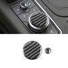 Multimedia Knob Button Decorative Cover Trim Carbon Fiber Car Interior Accessory for Cadillac CT5 CT6 XT4 XT5 XT6 2022 2025