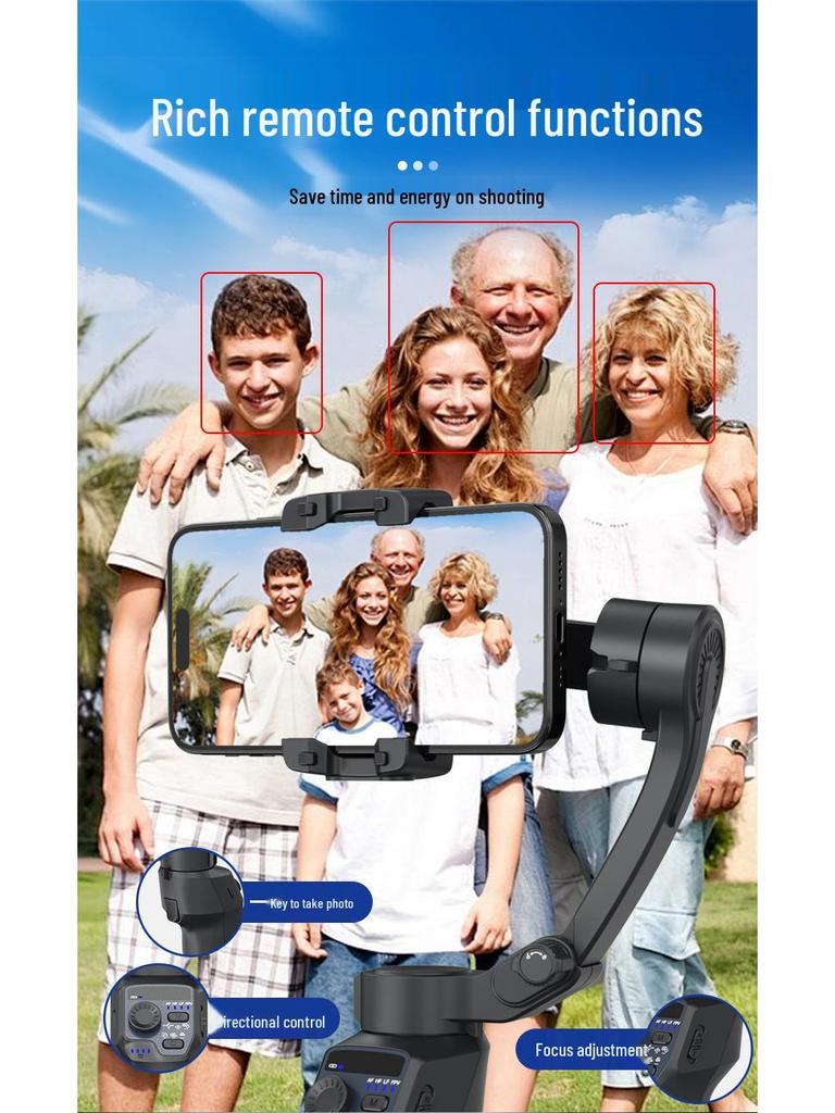 F11 LITE Складной трехосевой стабилизатор с отслеживанием лица на основе ИИ