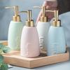 Creative Ceramic Hand Sanitizer Press Bottle Hotel Toilet Shampoo Lotion Bottle Portable Soap Dispenser Bathroom Accessories New