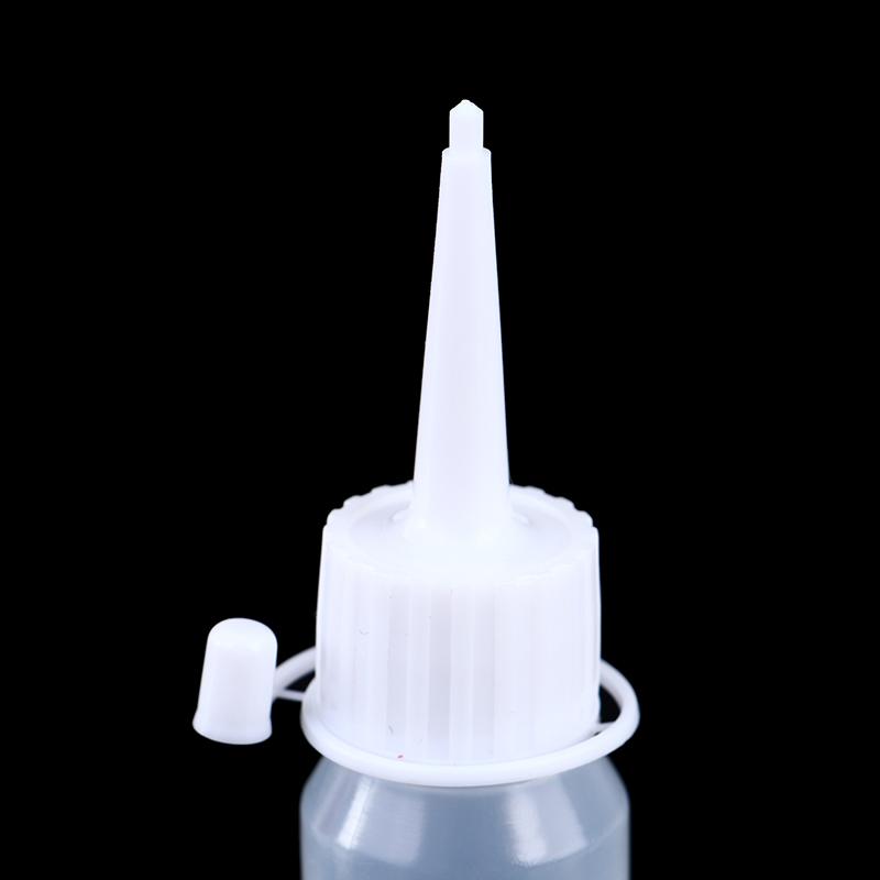 1 шт. повторно использовать белый пластиковый аппликатор для выдавливания клея из бутылки бумажный наконечник иглы для квиллинга