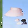 Summer Big Hat with Ice Silk Empty Top Hat UV Sun Hat for Women Outdoor Cycling Sun Hat