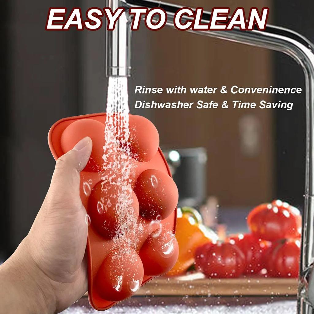 3D Round Half Sphere Silicone Mold for Cake DIY Baking Chocolate Eco-Friendly Cake Mold