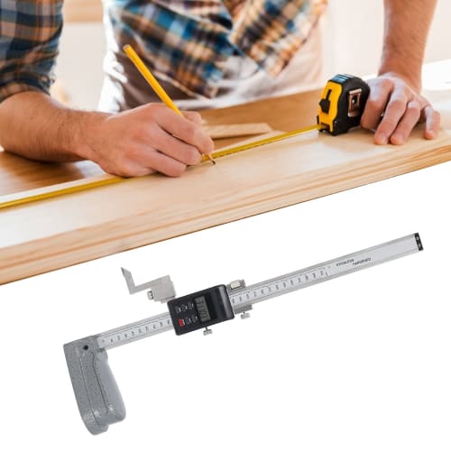 Electronic Height Gauge, Reliable Operation for Measuring Machining, Stainless Steel, Woodworking Height Gauge
