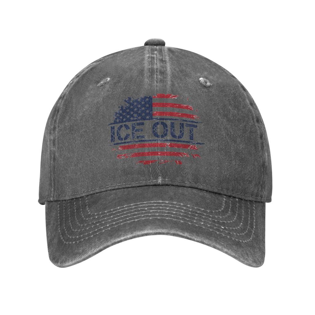 Men Women ice Out Anti Ice Minneapolis Abolish Ice Caps Wear Baseball Cap Vintage Trucker Hats Adjustable