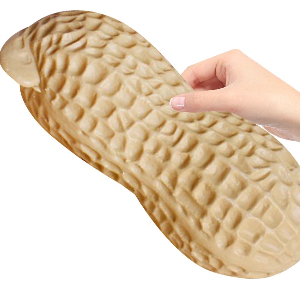 30Cm Giant Simulation Peanut Photo Prop Unique Design Artificial Peanut Decor Holiday Table Centerpiece ornament Display Model