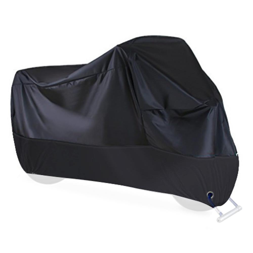 Motorcycle Cover Universal 190T Motorbike Protective Cover Rainproof & Sunproof & Dustproof with