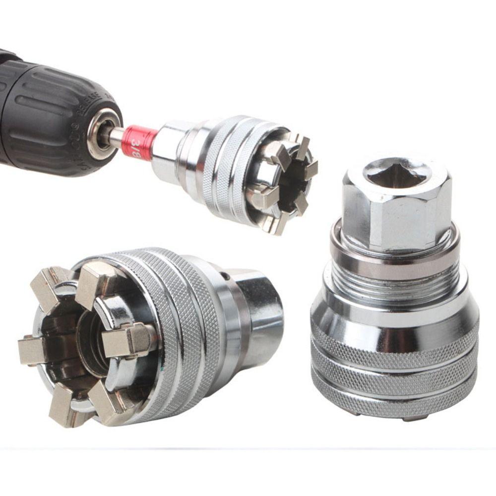 Регулируемая шестигранная отвертка, торцевой гаечный ключ, головка, гаечный ключ, универсальная гильза, адаптер крутящего момента, трещотка