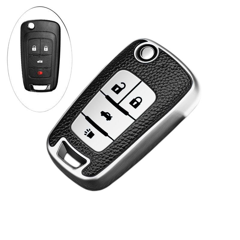 New Design TPU Leather Car Flip Key Case Cover Shell For Chevrolet Cruze Aveo Trax Sail Malibu Captiva Opel Vauxhall Astra J Corsa Insignia Mokka