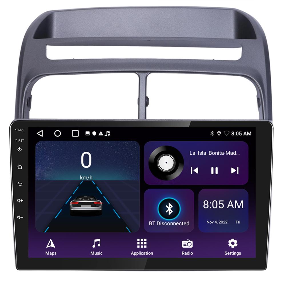 In-Car Navigation System, Compatible with the 2007 FIAT LINEA, Android 15, 9-inch, with Built-in CarPlay and Android Auto
