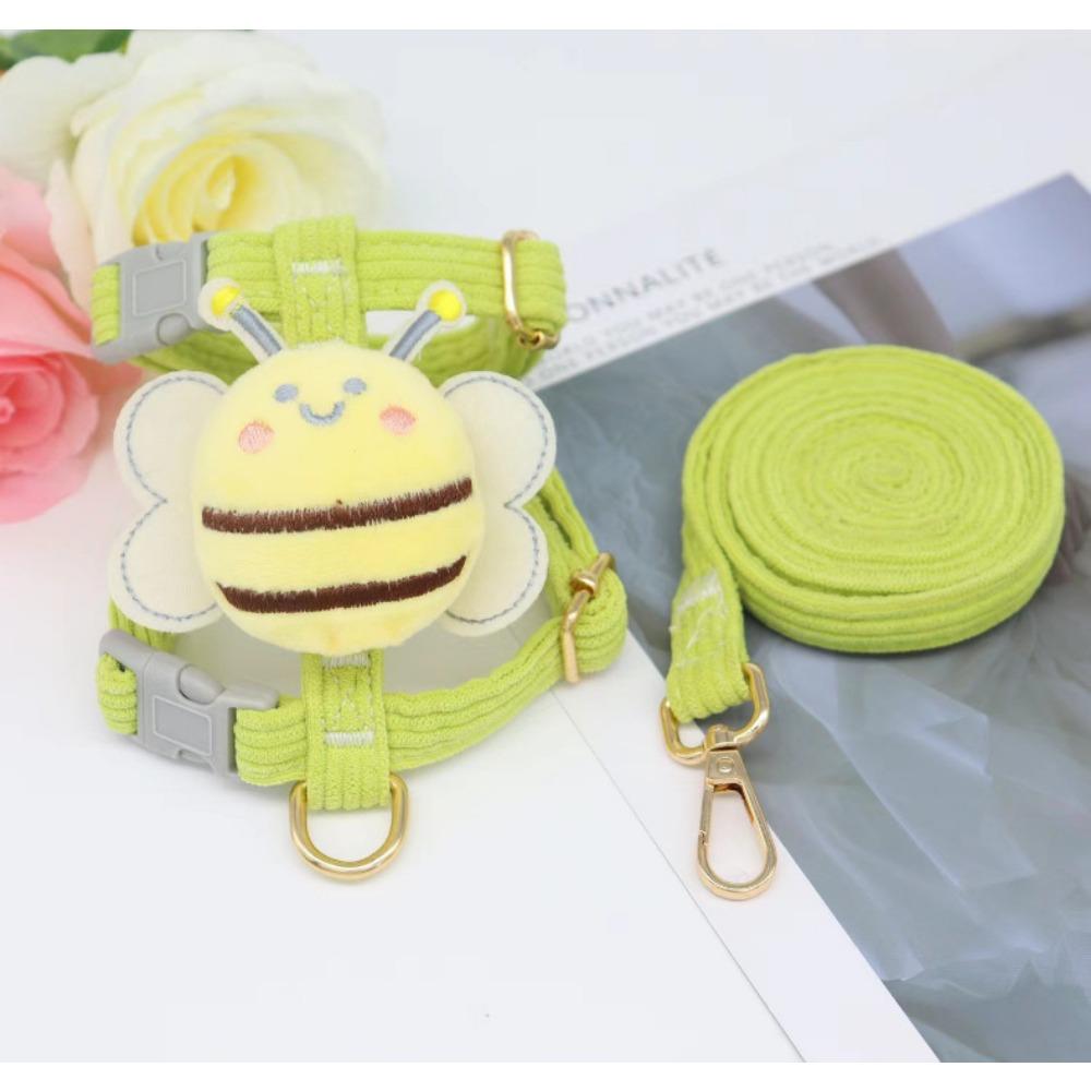 Pet lightweight chest dog, small bee chest, strap, dog walking leash, dog going out leash, medium and small dog chest