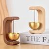 New Home Magnetic Wind Chime Beech Wind Chime Car Entrance Reminder Bell Copper Bell Walnut Copper Jewelry Wholesale