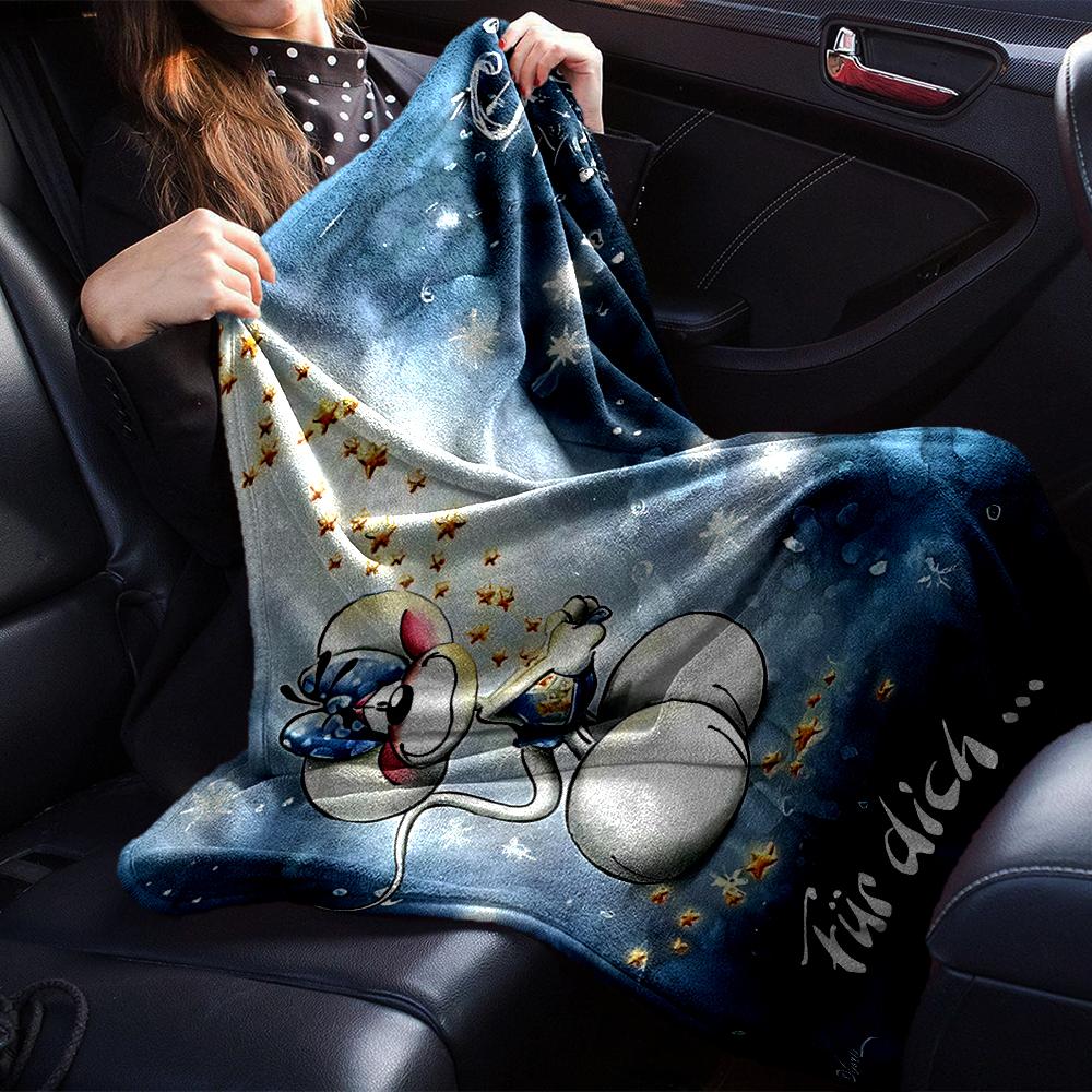 Magical Winter Night Blanket Soft Throw Blanket For Home Bedroom Bed Sofa Travel Office Solid Christmas Blanket