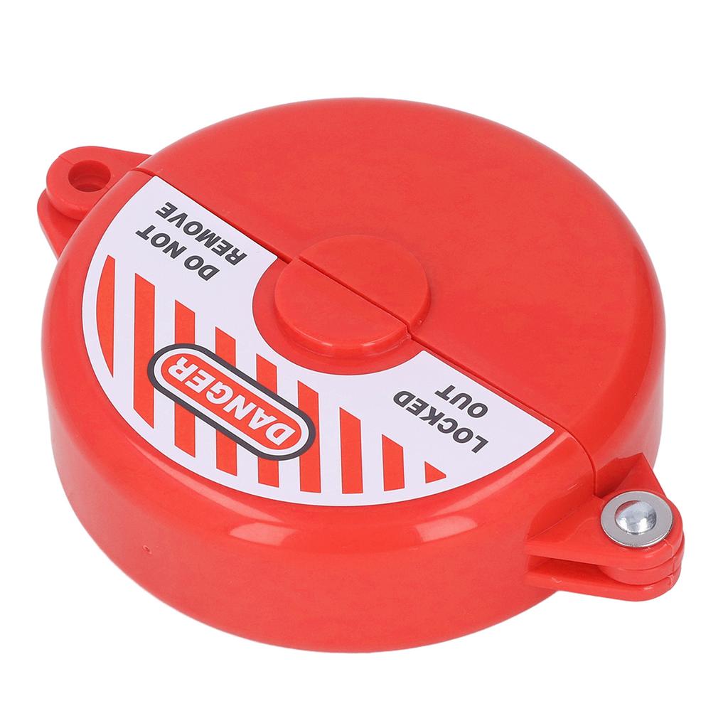 Блокиратор предохранительного клапана ABS-пластик Запорный клапан Блокирующее устройство для уличного сада 64-127 мм Шток клапана Красный