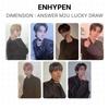 ENHYPEN ИЗМЕРЕНИЕ : ОТВЕТ M2U Розыгрыш lucky draw Официальная фотокарточка