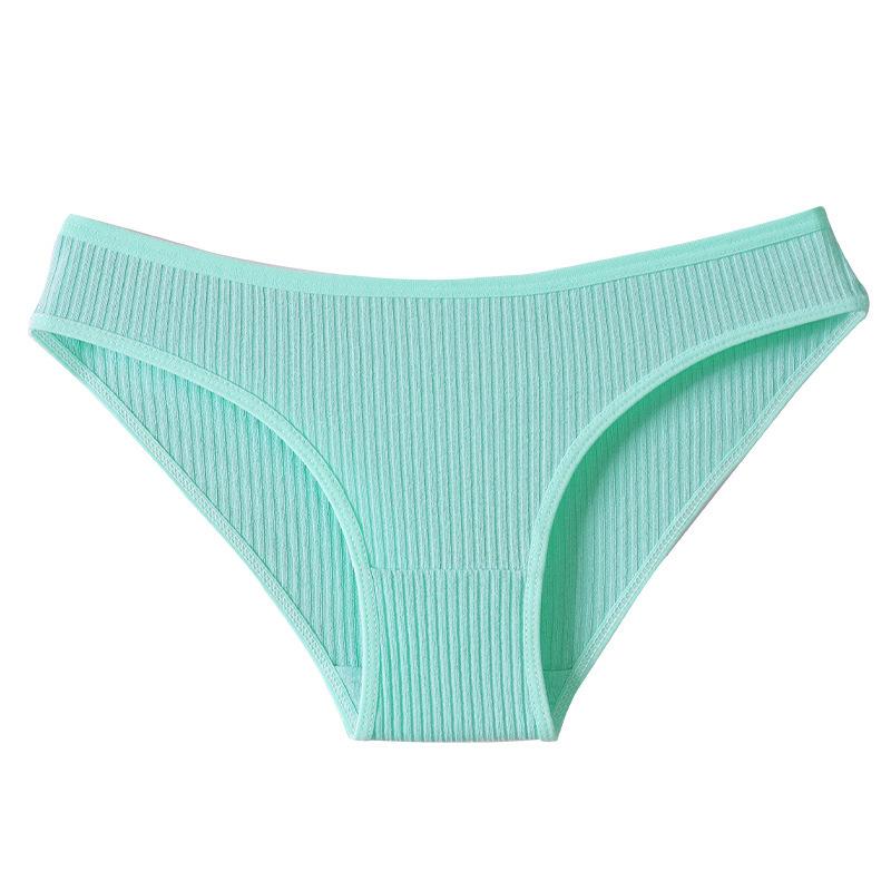 Sexy Threaded Panties Sports Cotton Low Waist Triangle Women’s Thong Panties
