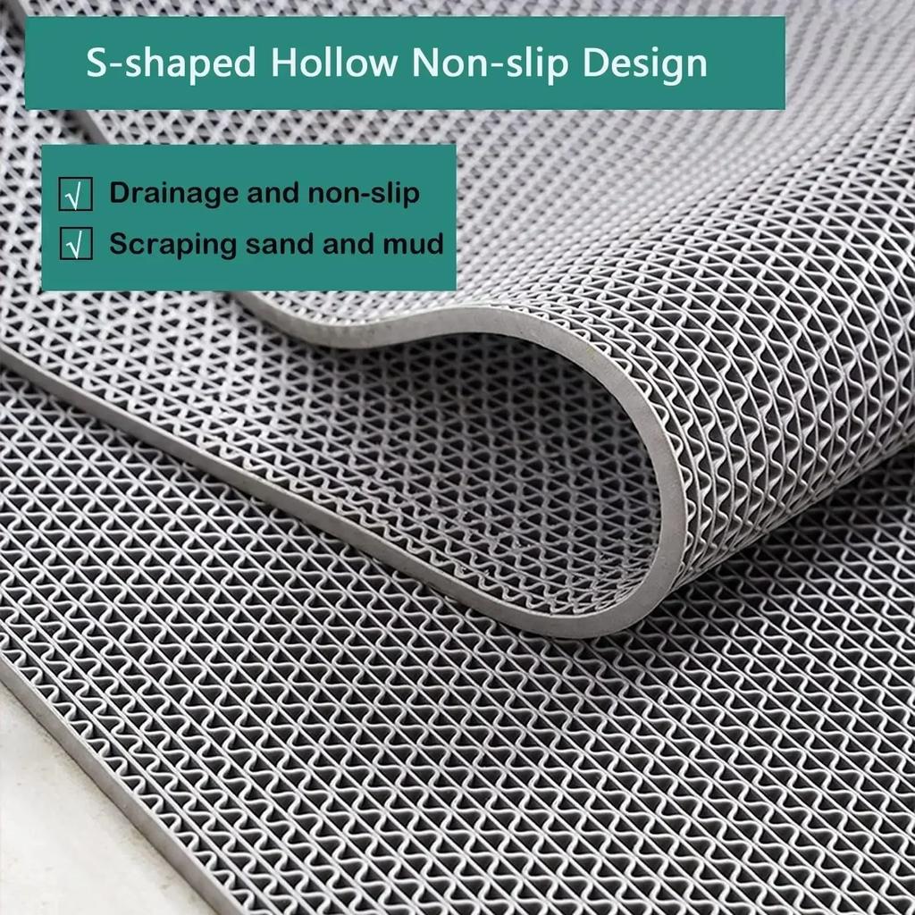 Нескользящие коврики для пола Пластиковые ПВХ Кухня Ванная Ванная Комната Улица Бассейн Водонепроницаемые Грязеотталкивающие Коврики для ног Ковер Нескользящие коврики