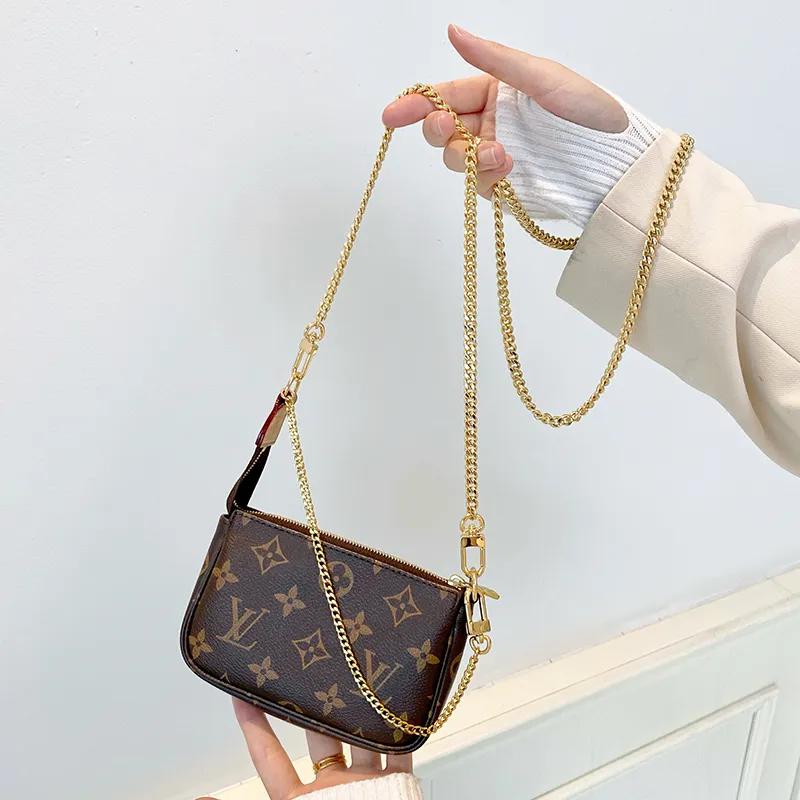 Luxury Care Artisan Workshop Metal Bag Straps Women's Gold (Unisex) Bag Straps QDW0399