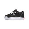 Authentic Toddler Black White Baby Sneakers VN000ED9BLK