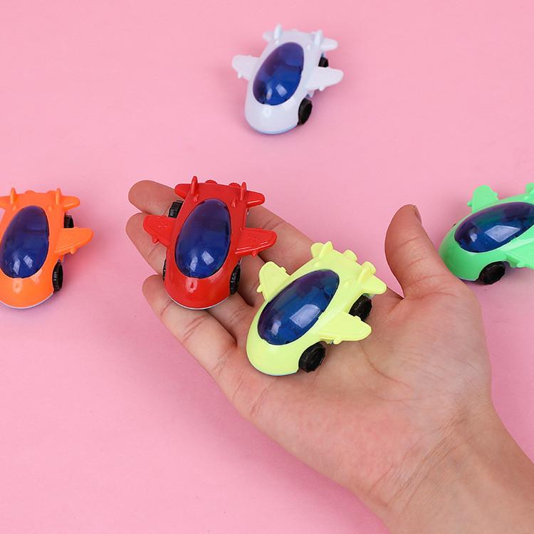 Космический Детский Пластиковый Самолет Игрушка со Скользящей Функцией для Развития Зрительных Навыков и Моторики