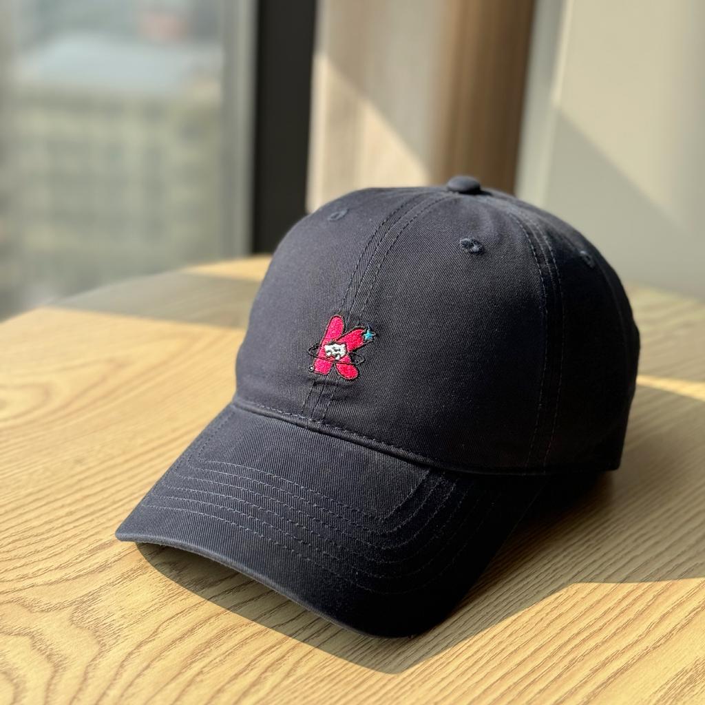 Korean-style spring and summer soft-top letter print K Embroidered baseball cap for men, trendy outdoor sports sun protection, face-slimming casual