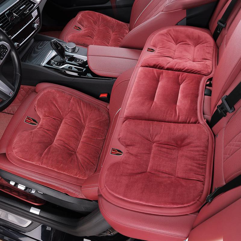 Зимняя плюшевая подушка на сиденье для автомобилей серии Hongqi H