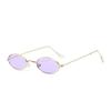 Retro Small Frame Oval Sunglasses Uv400 Unisex Brand Design Sun Glasses Summer Vintage Shades Eyeglasses Driving Eyewear