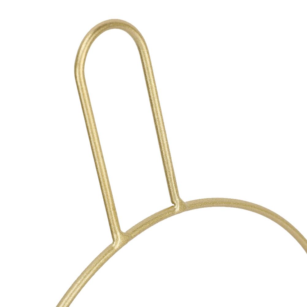 Настенная вешалка для полотенец, держатель для полок, органайзер для ванной комнаты дома (Золото)