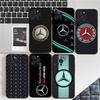 CRI1Car M-Mercedes-Benz Phone Case For IPhone 16 15 14 13 12 11 17 Pro Max Simplicity Back TPU Soft Case