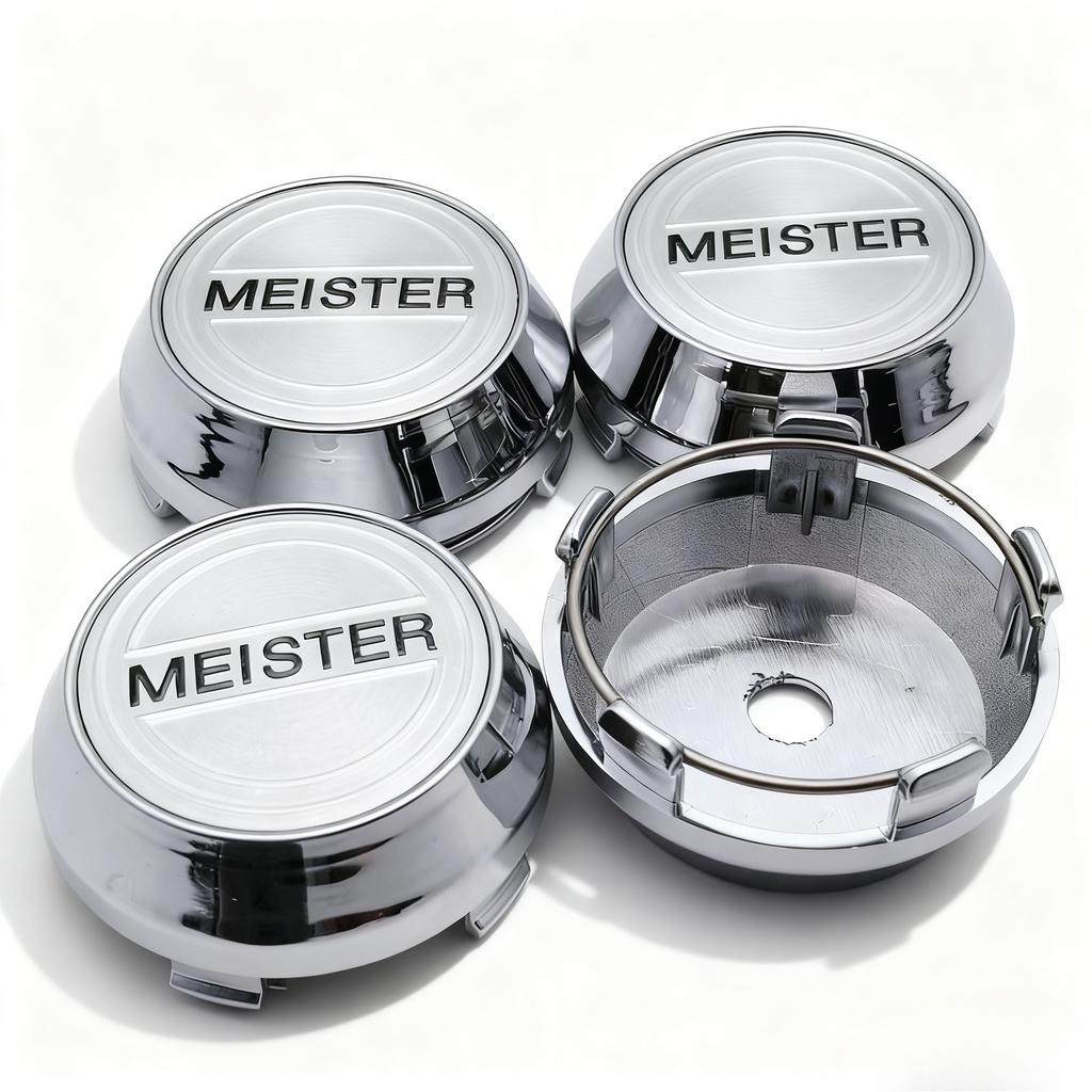 4 шт. W Work MEISTER Логотип Эмблема Центральные Колпачки Колес Автомобиля OD 60MM 56MM Ступица Колеса Высокая Крышка Диска Колпачки Ступицы Замена Авто Аксессуары