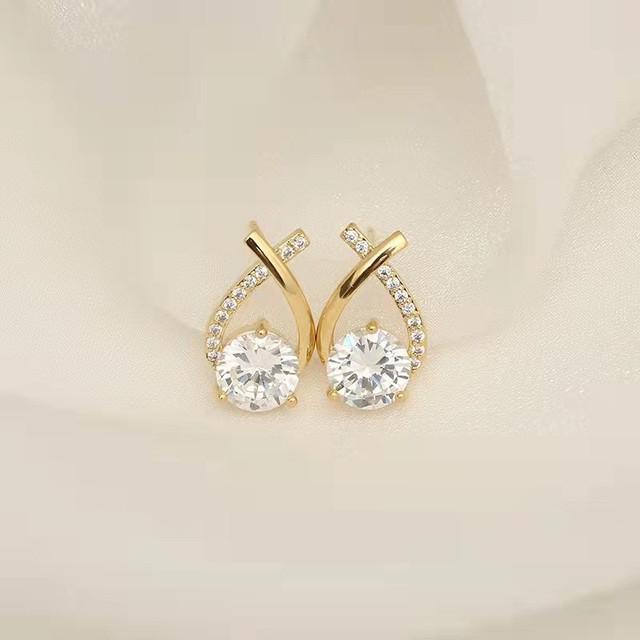 Модные серьги для женщин, серьги-иглы с кристаллами серебра 925 пробы, женские ювелирные изделия, подарок на годовщину, ювелирные аксессуары