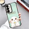 Милый мультяшный кролик с покрытием Чехол для телефона для Samsung A17 A07 A37 A57 A16 A56 A15 A55 A14 A54 A13 A53 A26 A36 A25 A35 A24 A34