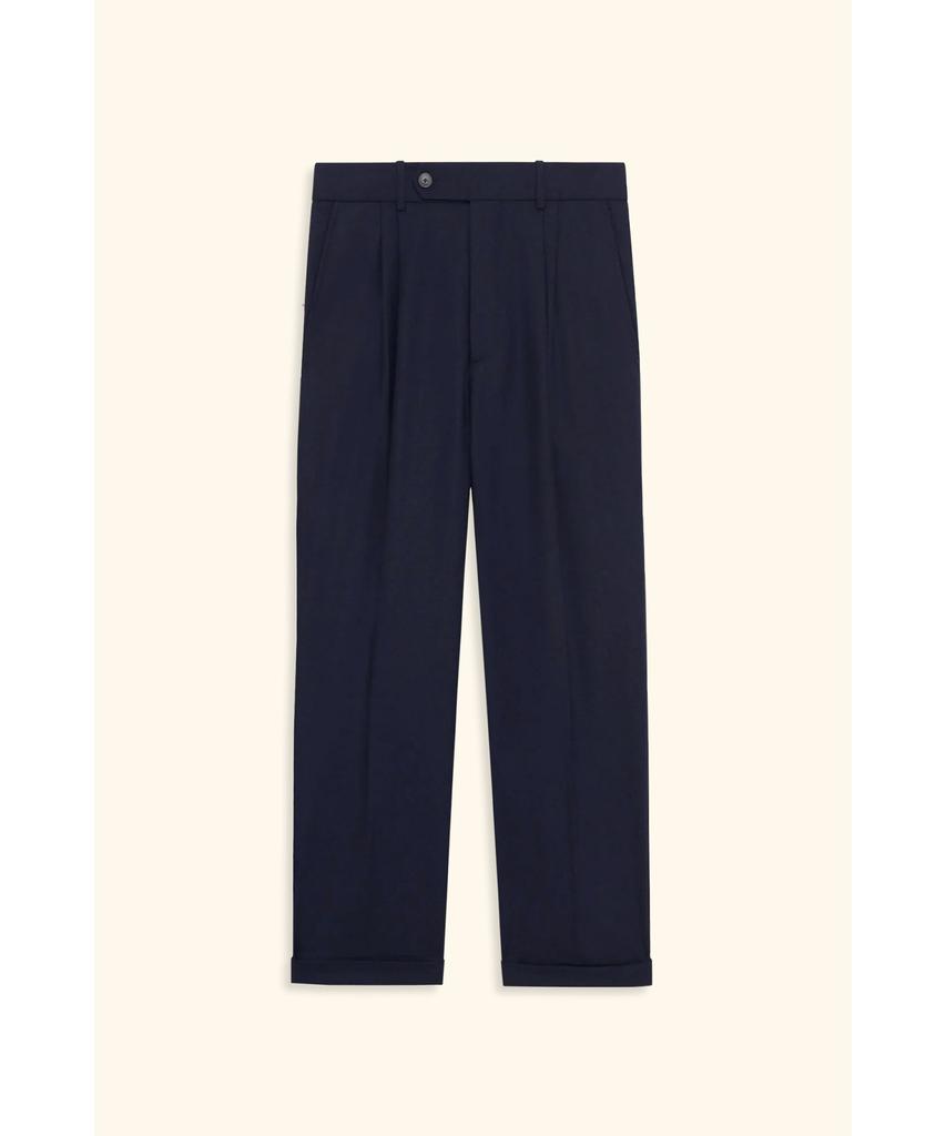 DROLE DE MONSIEUR Le Pantalon A Plis Cropped D0Paw25308Nyx
