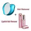 Crystal Glass Hair Remover Safe Easy To Clean Reusable and Lipstick Electric Shaver Eyebrow Trimmer Mini Face Shaver