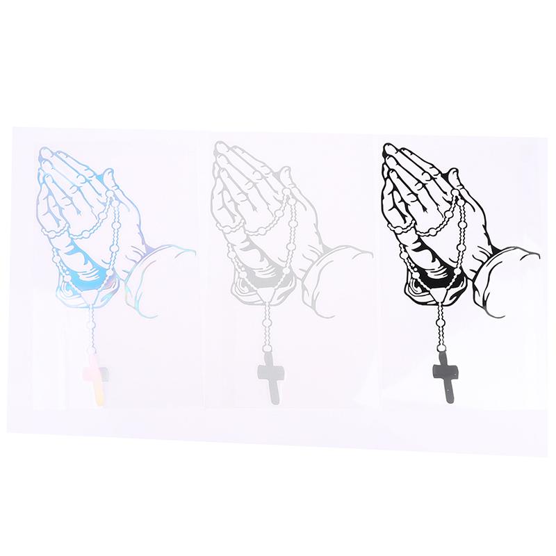 Жемчужные четки Бога Иисуса Христа Корона автомобиля наклейка виниловая наклейка на окно грузовика бампер наклейка