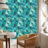 Ink Turquoise Wallpaper, Fine Detail for Living Room and Bedroom 50x1000