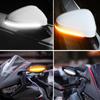 SEAMETAL Sequential Rear Mirror Turn Signal Lights Universal Dynamic Warning Strips LED Side Indicator Auto Daytime Running Light