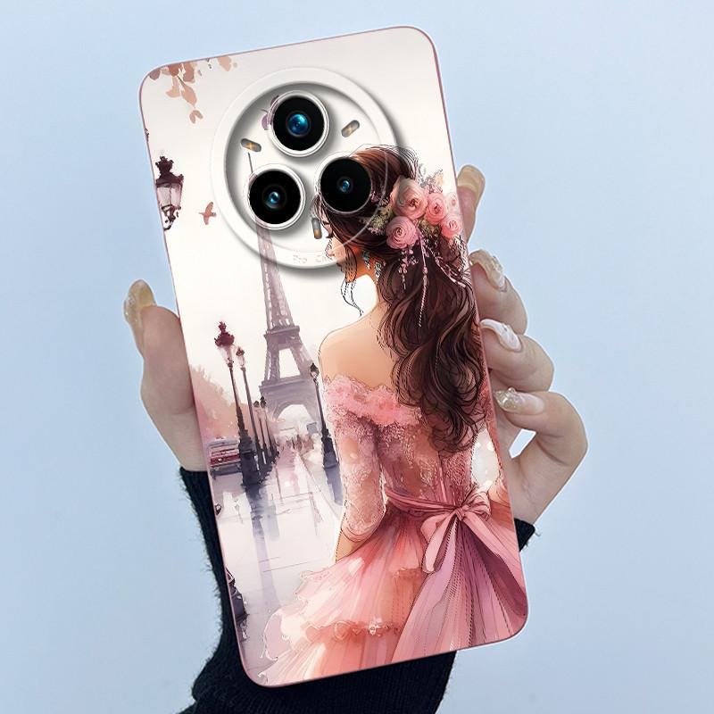 Чехол для Realme 14 Pro Plus Pro+ 5G 2025 Милый Панда Сладкие Девочки Силиконовый Мягкий Задний Чехол Ультратонкий Защита от Царапин Корпус