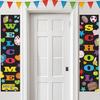 Welcome Back To School Banner Decoration First Day of School Backdrop Door Sign for School Classroom Decorations