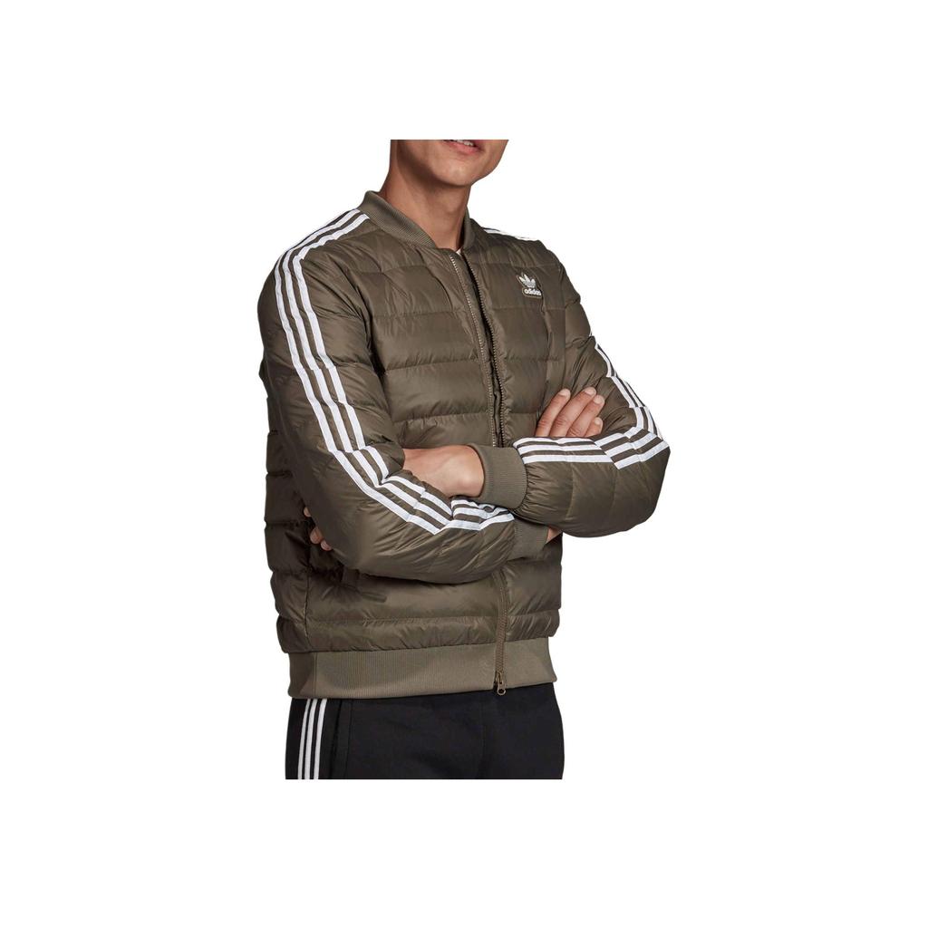 adidas Короткая зимняя мужская пуховик Originals из нержавеющей стали, верхняя одежда коричневого цвета FL0006