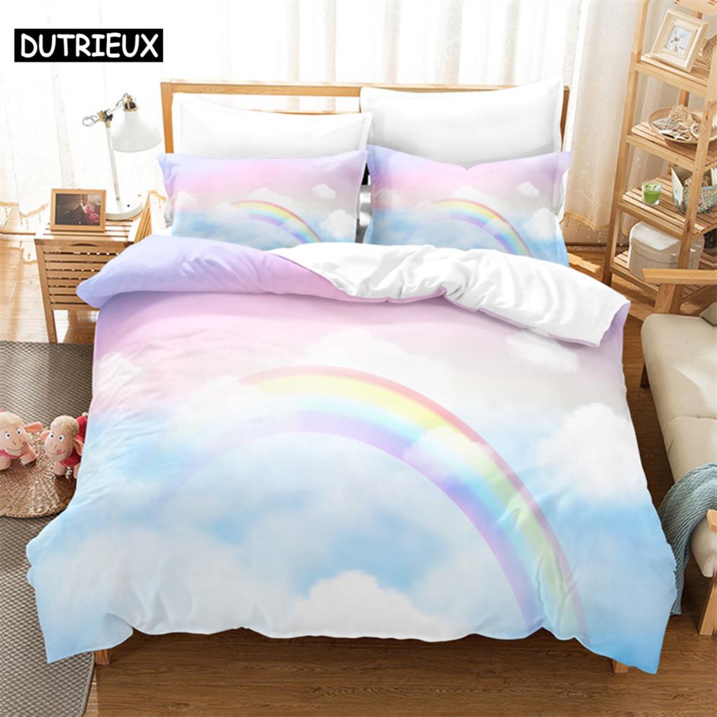 Cartoon Children Bedding Set Duvet Cover Set 3d Bedding Digital Printing Bed Linen Queen Size Bedding Set Fashion Design